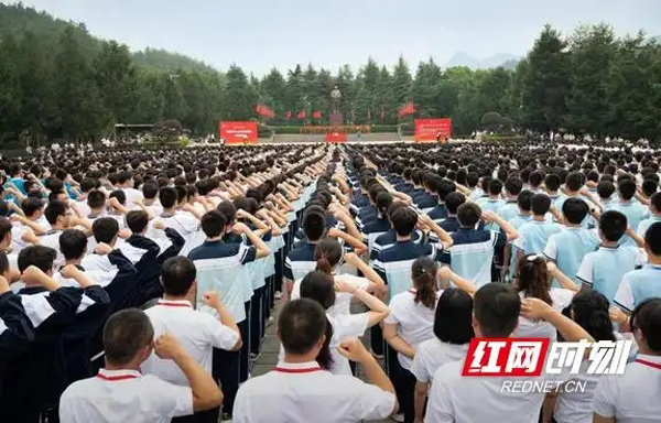 健康湘韵丨坚持共建共享 韶山“红”与健康“绿”交相辉映